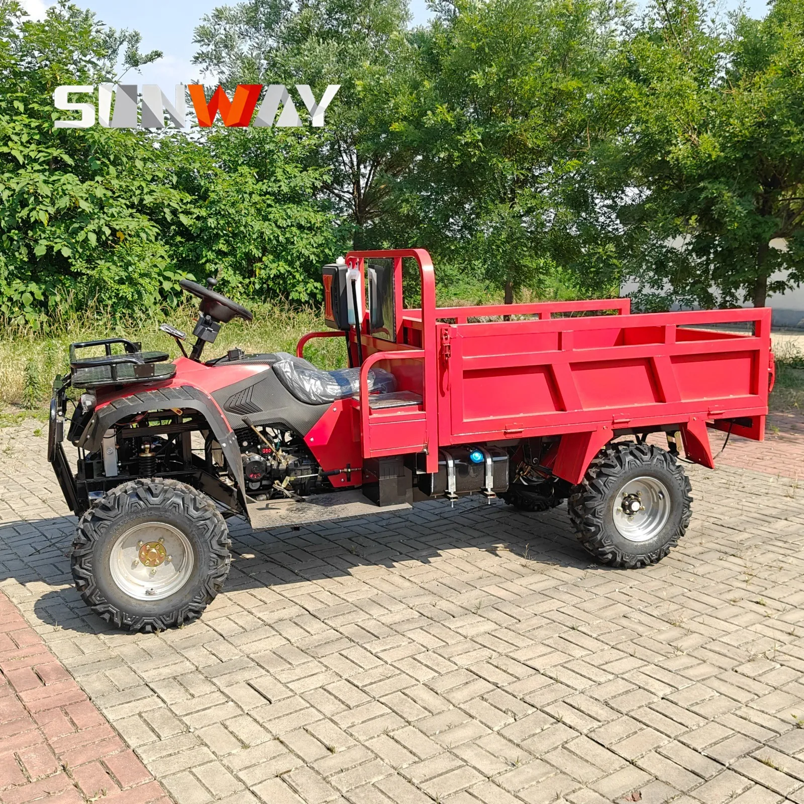 High Performance 350cc ATV Utility Vehicle Four Wheel Drive Off Road Farm Orchard for Adults for Field Service
High Performance 350cc ATV Utility Vehicle Four Wheel Drive Off Road Farm Orchard for Adults for Field Service
