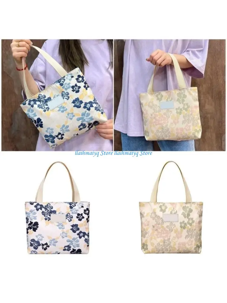 573B Floral Print Shopper Bag For Women Lightweight Canvas Handbag Spacious Compartment Ergonomic Top Handle Bags
573B Floral Print Shopper Bag For Women Lightweight Canvas Handbag Spacious Compartment Ergonomic Top Handle Bags