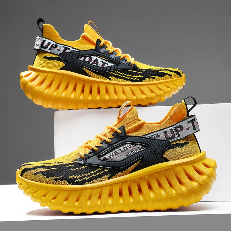 Men Sports Shoes Lightweight Soft Rebound Thick Soled Running Mesh Lightweight Outdoor Mesh Breathable Sneakers for Man
Men Sports Shoes Lightweight Soft Rebound Thick Soled Running Mesh Lightweight Outdoor Mesh Breathable Sneakers for Man