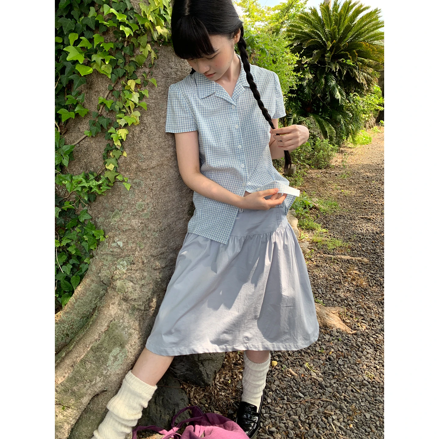 Retro Design Short Sleeve Slim Fit Sun Protection Shirt for Women Fine Stripe Pattern Loose Style Casual Summer Top
Retro Design Short Sleeve Slim Fit Sun Protection Shirt for Women Fine Stripe Pattern Loose Style Casual Summer Top