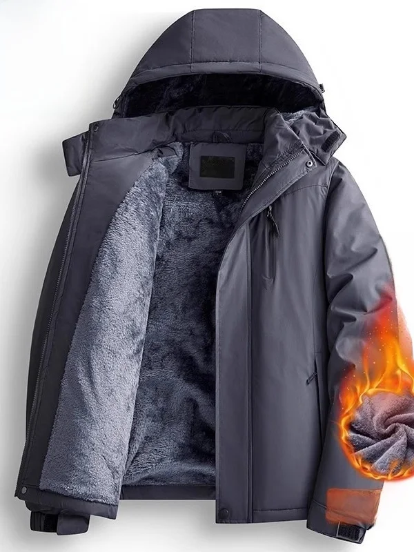 Утепленная зимняя куртка для мужчин: ветрозащитная, водонепроницаемая, теплая, хлопковая, больших размеров, для мужчин среднего и старшего возраста
Утепленная зимняя куртка для мужчин: ветрозащитная, водонепроницаемая, теплая, хлопковая, больших размеров, для мужчин среднего и старшего возраста