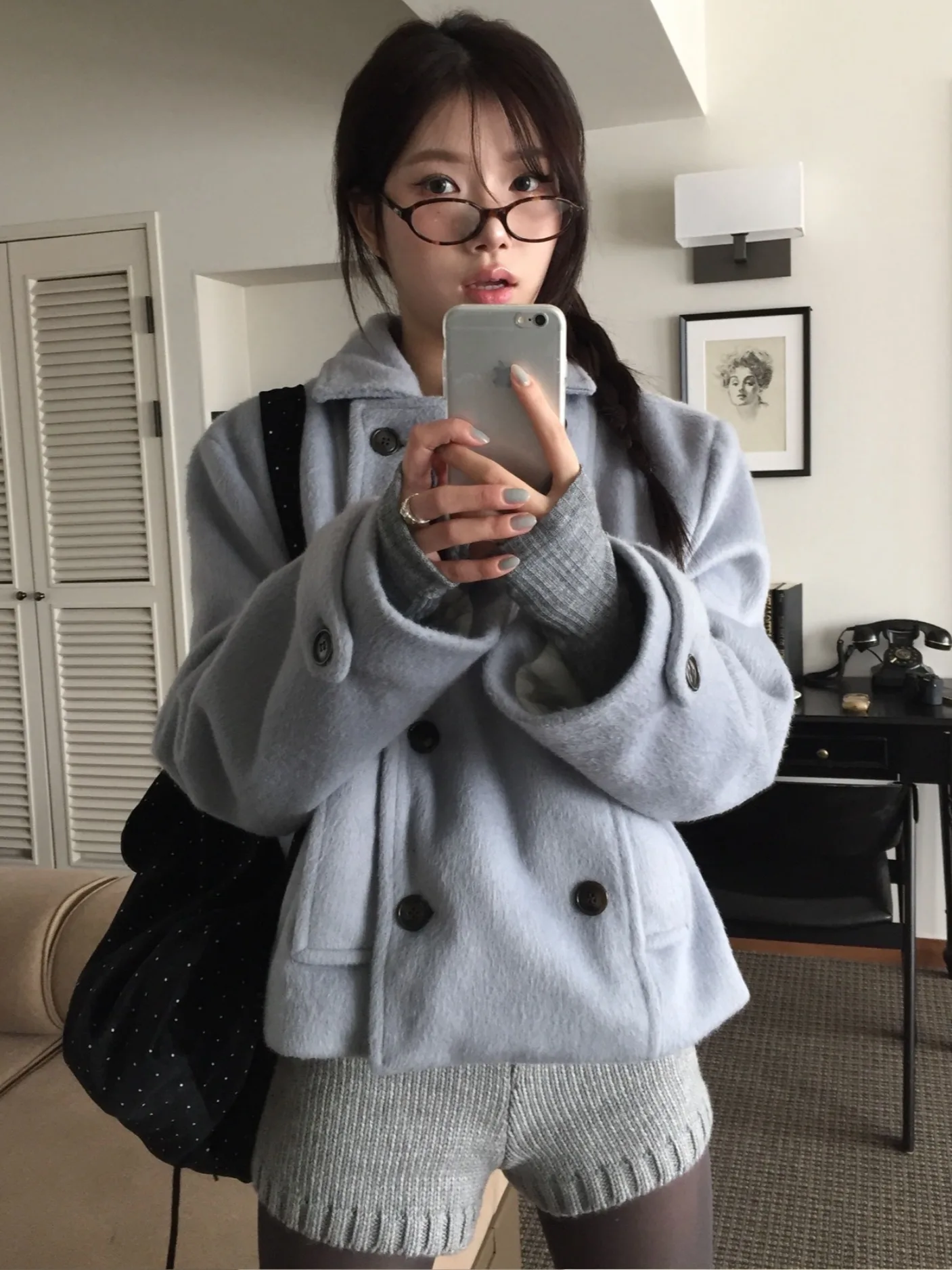 Chic Autumn Winter Woolen Coat Women's Long Sleeve Cotton Lined Notch Collar Double Breasted Pocket Versatile Commute Style
Chic Autumn Winter Woolen Coat Women's Long Sleeve Cotton Lined Notch Collar Double Breasted Pocket Versatile Commute Style