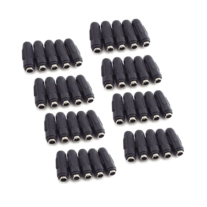100pcs DC double 5.5*2.1mm female to 5.5x2.1 mm female Power Socket Connector CCTV Panel Mounting Jack Adaptor
100pcs DC double 5.5*2.1mm female to 5.5x2.1 mm female Power Socket Connector CCTV Panel Mounting Jack Adaptor