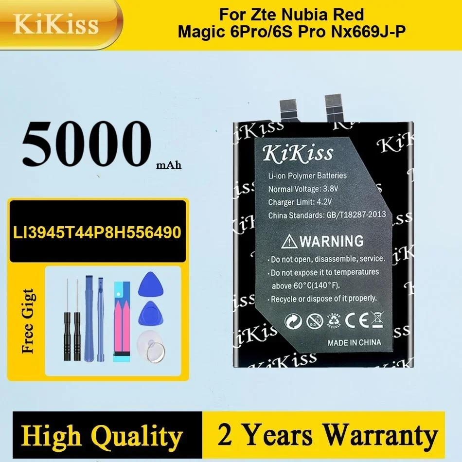 LI3945T44P8H556490 Аккумулятор мобильного телефона для ZTE Nubia Red Magic 6pro/6sPro 6s Pro NX669J-P
LI3945T44P8H556490 Аккумулятор мобильного телефона для ZTE Nubia Red Magic 6pro/6sPro 6s Pro NX669J-P