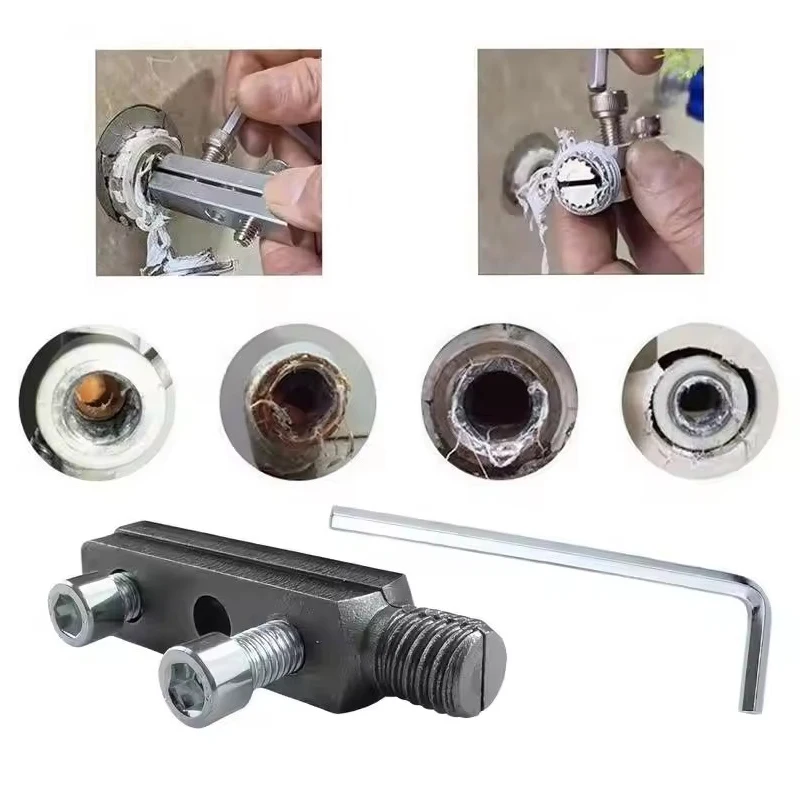 1 Set Faucet Valve Screw Extractor Multifunctional Stripped Screw Extractor Damaged Bolt Removing Tool Portable Toolbox Supplies
1 Set Faucet Valve Screw Extractor Multifunctional Stripped Screw Extractor Damaged Bolt Removing Tool Portable Toolbox Supplies