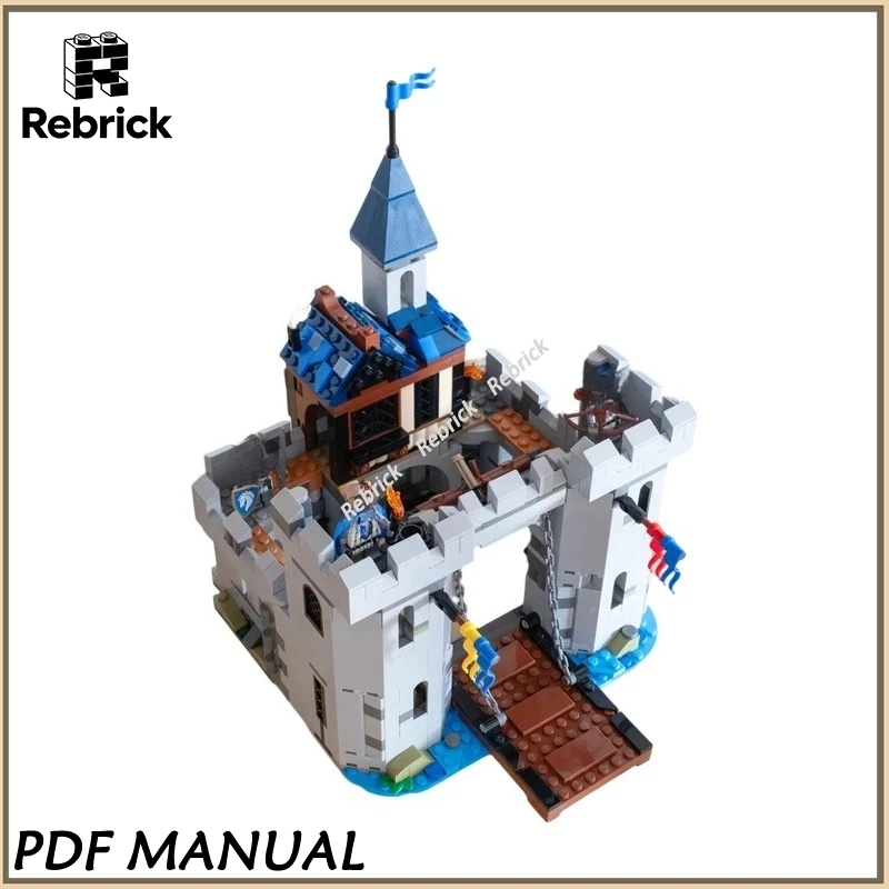 Medieval Horse Knight Fortress MOC Building Bricks, Classic Castle Stronghold for Historical Scene Diorama and Collection
Medieval Horse Knight Fortress MOC Building Bricks, Classic Castle Stronghold for Historical Scene Diorama and Collection