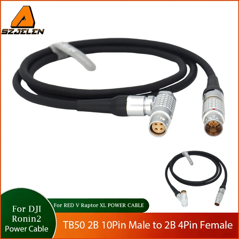 For DJI Ronin 2 Battery compartment TB50 2B 10pin Male to 2B 4pin female for RED V Raptor XL POWER CABLE
For DJI Ronin 2 Battery compartment TB50 2B 10pin Male to 2B 4pin female for RED V Raptor XL POWER CABLE