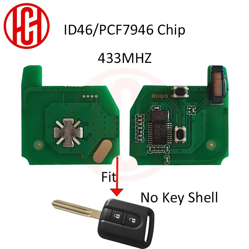 5WK4 876/ 818 433MHz ID46 Chip PCF7946 Car Key PCB For Nissan Elgrand X-TRAIL Qashqai Navara Micra Note NV200 Remote Car Key PCB
5WK4 876/ 818 433MHz ID46 Chip PCF7946 Car Key PCB For Nissan Elgrand X-TRAIL Qashqai Navara Micra Note NV200 Remote Car Key PCB