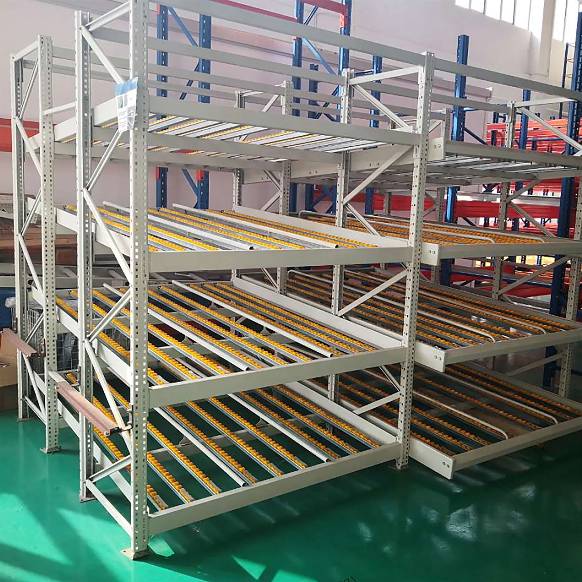 Mracking Factory Direct Supply Shelf System With Gravity Roller Industrial Carton Flow Rack for Warehouse Storage
Mracking Factory Direct Supply Shelf System With Gravity Roller Industrial Carton Flow Rack for Warehouse Storage