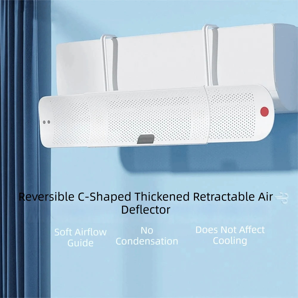 Scalable Anti-Direct Blow Deflector Adjustable Angle Retractable Air Conditioning Wind Shield Universal Wall-Mounted
Scalable Anti-Direct Blow Deflector Adjustable Angle Retractable Air Conditioning Wind Shield Universal Wall-Mounted