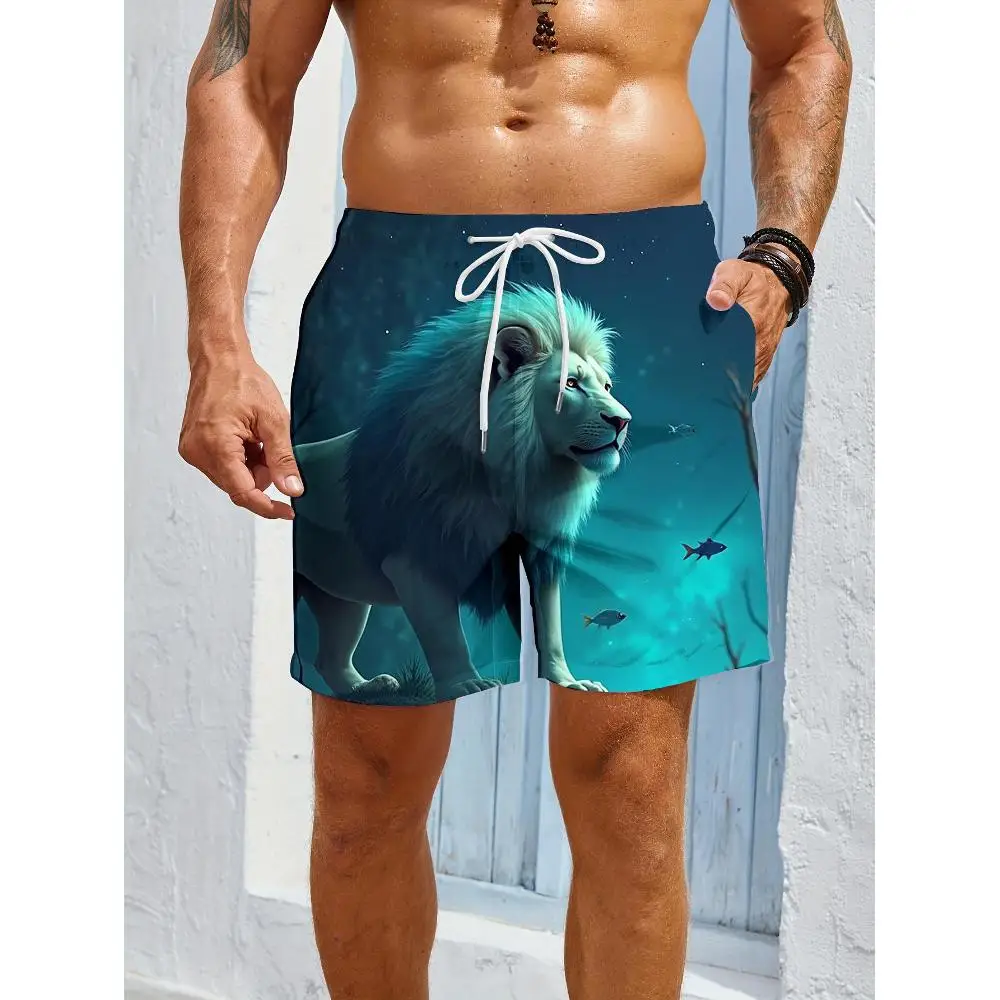 1pcs Men's Short swim trunks2026 Summer 3D Printed Short sleeve Quick drying Breathable running Polyester baggy sweatpants
1pcs Men's Short swim trunks2026 Summer 3D Printed Short sleeve Quick drying Breathable running Polyester baggy sweatpants