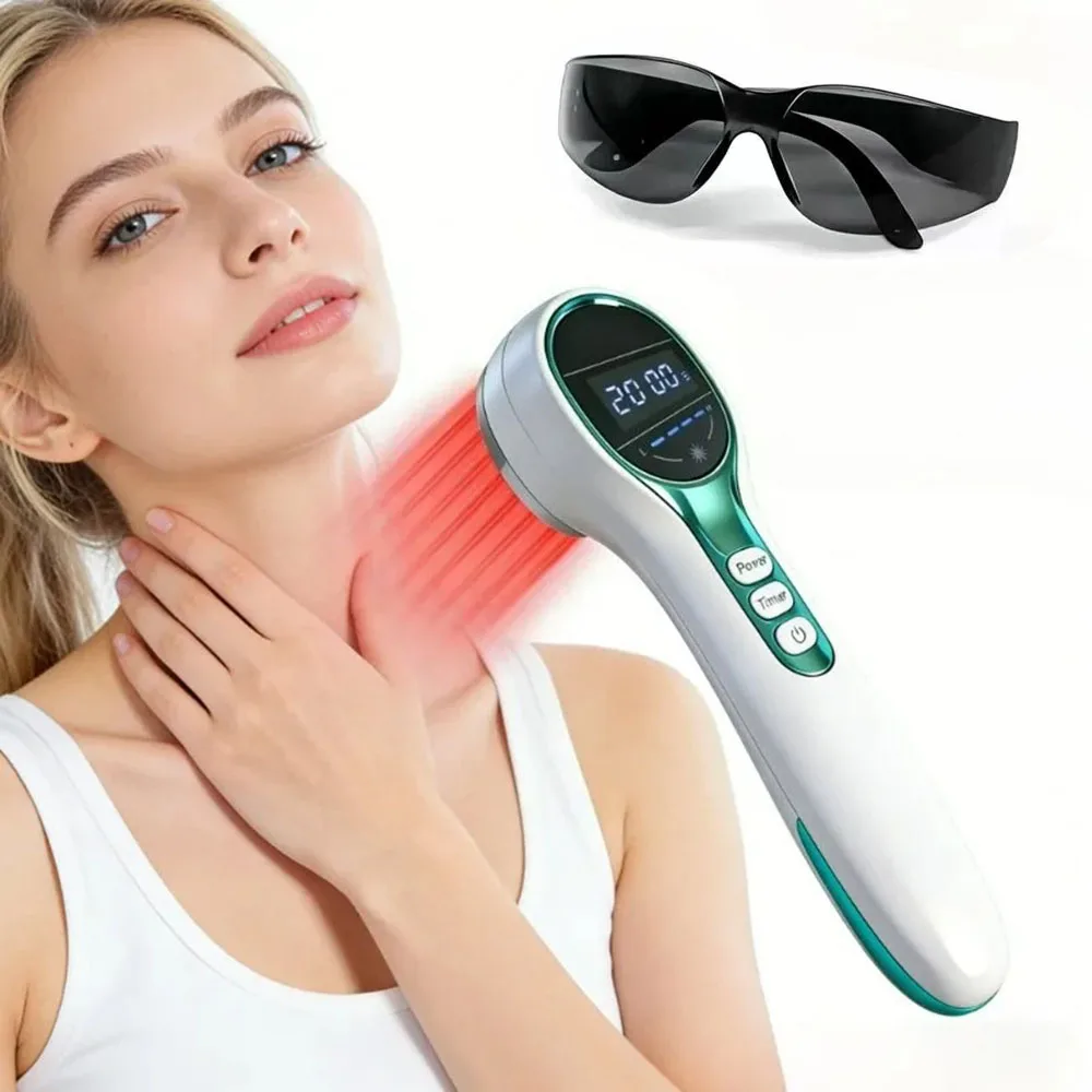 650+808nm Physiotherapy Equipment Cold Laser Therapy Infrared Red Light Back Neck Massager Muscle Body Relaxation Machine
650+808nm Physiotherapy Equipment Cold Laser Therapy Infrared Red Light Back Neck Massager Muscle Body Relaxation Machine