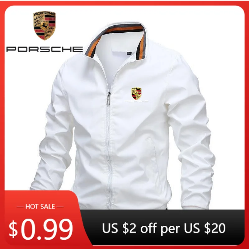 Car Sticker For Porsche Autumn Winter Men's Stand Collar Casual Zipper Jacket Outdoor Sports Coat For Porsche Cayenne Panamera
Car Sticker For Porsche Autumn Winter Men's Stand Collar Casual Zipper Jacket Outdoor Sports Coat For Porsche Cayenne Panamera