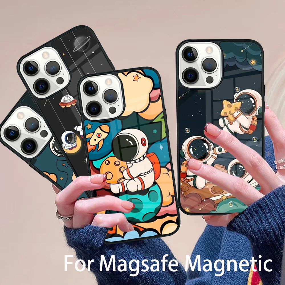 Hey Astronaut Phone Case Magesafe Magnetic Wireless Charge Cover For IPhone 16 11 12 13 14 15 Pro Max Plus Mini
Hey Astronaut Phone Case Magesafe Magnetic Wireless Charge Cover For IPhone 16 11 12 13 14 15 Pro Max Plus Mini
