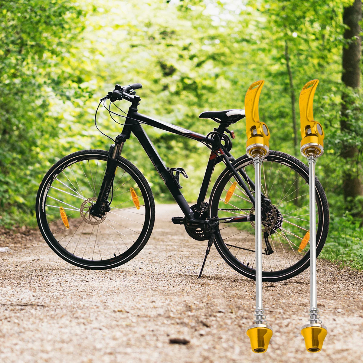 1 Pair Quick Release Skewer 157 210 Hub For Mountain Bike Road Bike Aluminum Steel Repair Tool Durable Cycling Accessory
1 Pair Quick Release Skewer 157 210 Hub For Mountain Bike Road Bike Aluminum Steel Repair Tool Durable Cycling Accessory