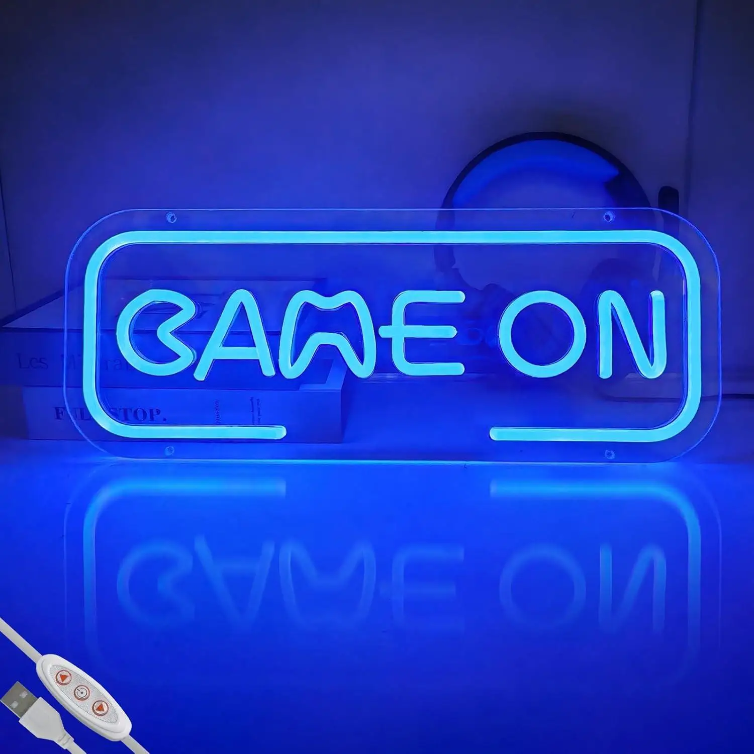 Игра на неоновой вывеске для декора игровой комнаты с регулируемым переключателем Светодиодный неоновый свет для декора стен Декор комнаты Man Cave Gamer Лучшие подарки
Игра на неоновой вывеске для декора игровой комнаты с регулируемым переключателем Светодиодный неоновый свет для декора стен Декор комнаты Man Cave Gamer Лучшие подарки