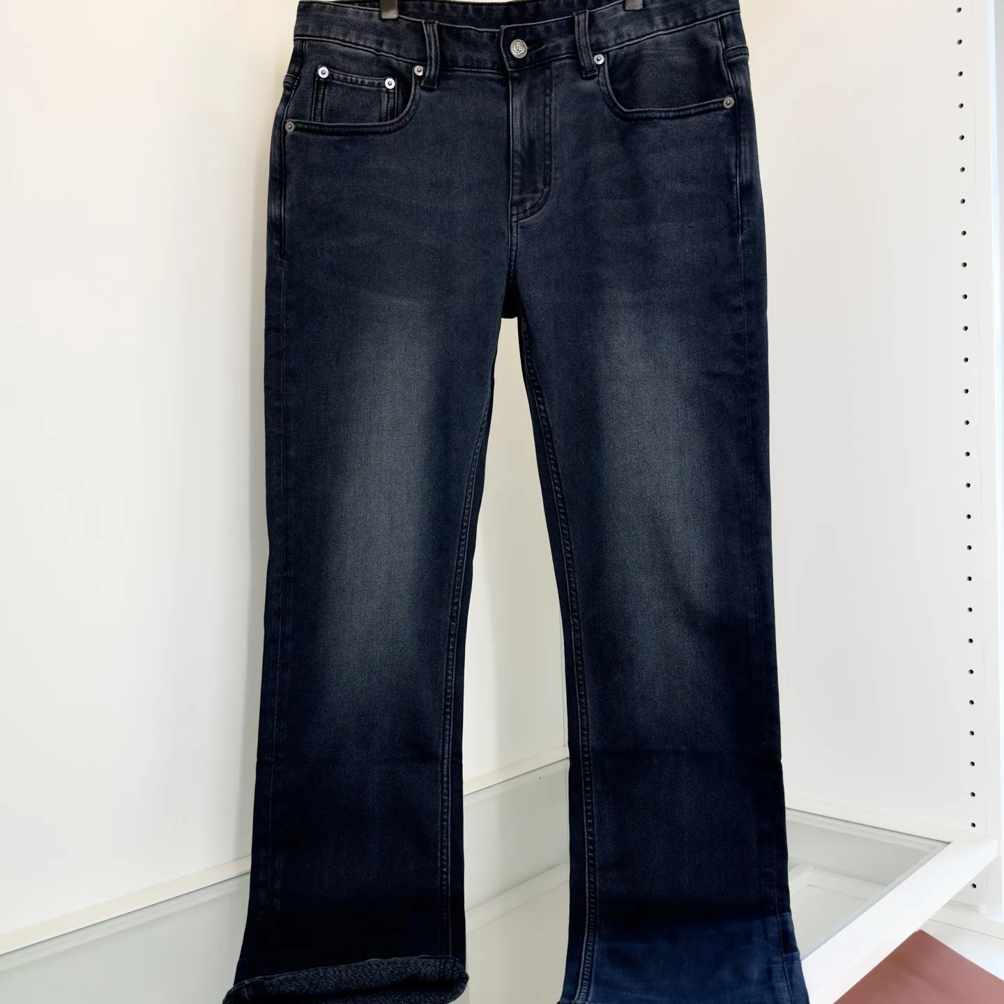 Итальянские брюки LP, новинка осени-зимы, теплые, утолщенные, из смесовой шерсти, прямые, повседневные, в стиле джинсов
Итальянские брюки LP, новинка осени-зимы, теплые, утолщенные, из смесовой шерсти, прямые, повседневные, в стиле джинсов