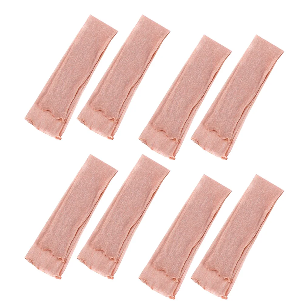 Gauze Oversleeve Summer Half Finger Outdoor Arm Sleeve Sunscreen For Women Skin Pink Soft Sun Block Sleeve
Gauze Oversleeve Summer Half Finger Outdoor Arm Sleeve Sunscreen For Women Skin Pink Soft Sun Block Sleeve