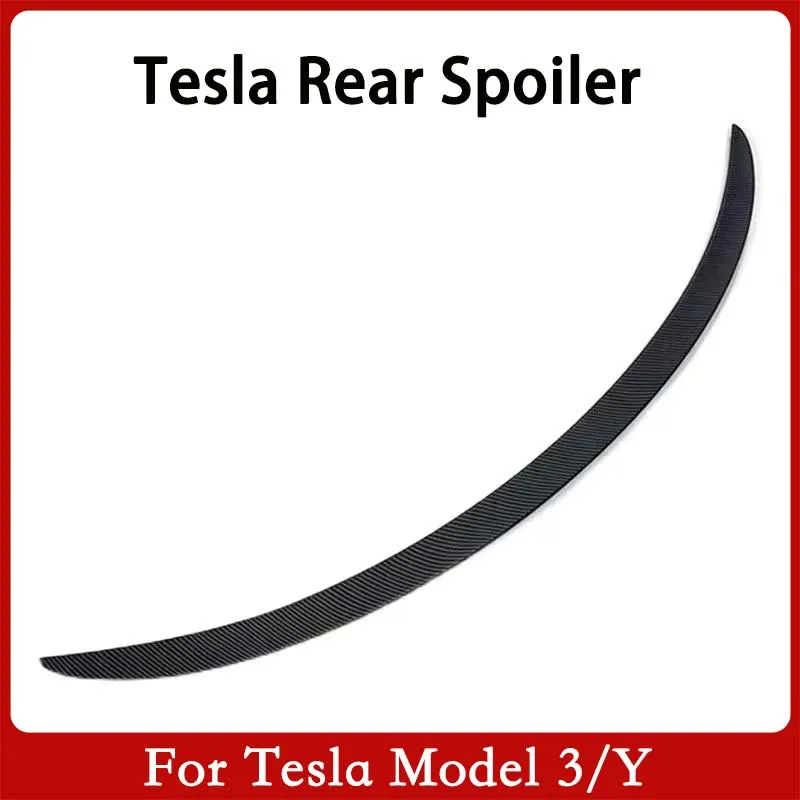 Carbon Fiber Car Rear Trunk Spoiler Lip Wing Guard Matte Bright Black For Tesla Model 3/Y 2017 2018 2019 2020 2021 Accessories
Carbon Fiber Car Rear Trunk Spoiler Lip Wing Guard Matte Bright Black For Tesla Model 3/Y 2017 2018 2019 2020 2021 Accessories