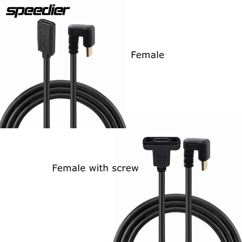 Gold-Plated U-Shaped USB 3.1 Type-C Male To Female 10Gbps 4K 60Hz Charging Data Cable
Gold-Plated U-Shaped USB 3.1 Type-C Male To Female 10Gbps 4K 60Hz Charging Data Cable
