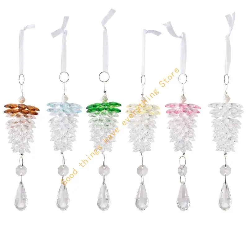 6 Pcs Christmas Tree Decoration Simulated Pinecone Pendant Ornament for Holiday 55KF
6 Pcs Christmas Tree Decoration Simulated Pinecone Pendant Ornament for Holiday 55KF