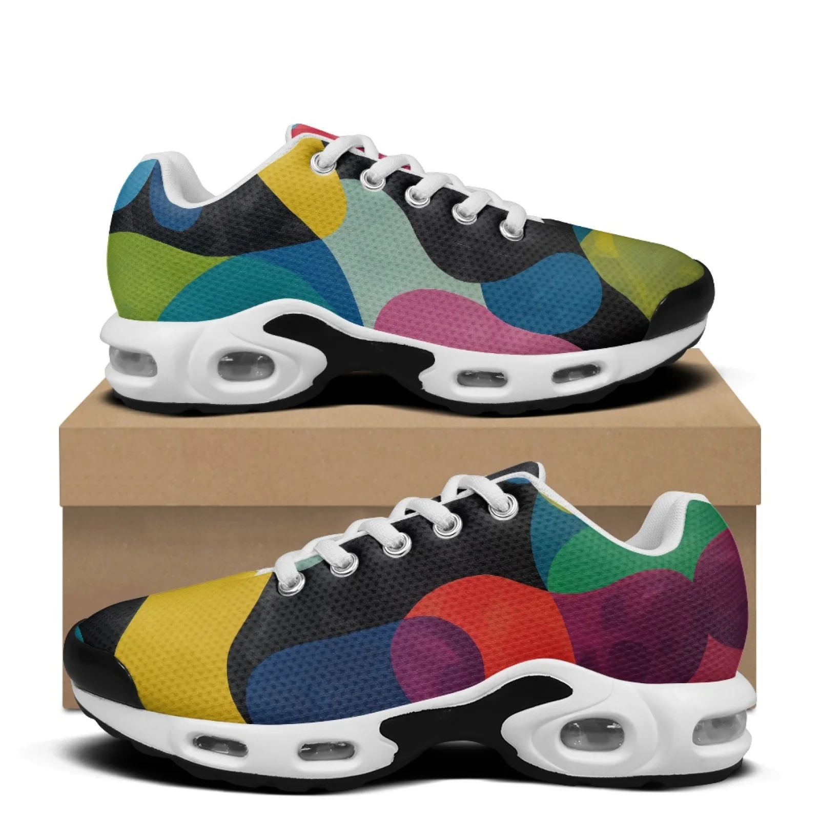 XIXIRIMIDO Colorful Air-Cushioned Sneakers Women's Running Shoes Men's Commuter Shoes Lightweight Breathable Soft Comfortable
XIXIRIMIDO Colorful Air-Cushioned Sneakers Women's Running Shoes Men's Commuter Shoes Lightweight Breathable Soft Comfortable