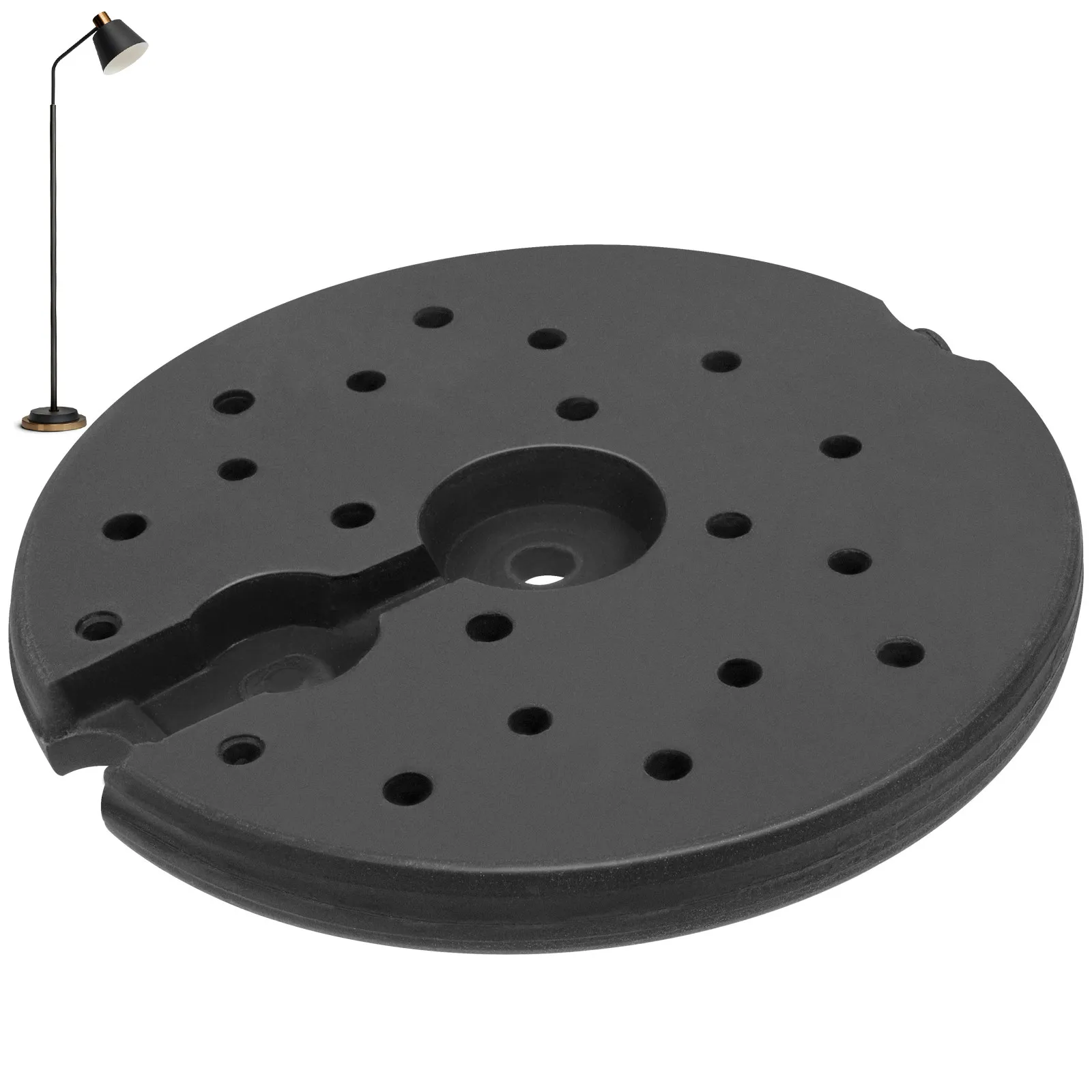 240X22mm Table Lamp And Floor Lamp Base Counterweight Accessories, Lighting Fixture Lamp Base Chassis Weight Block 1600g
240X22mm Table Lamp And Floor Lamp Base Counterweight Accessories, Lighting Fixture Lamp Base Chassis Weight Block 1600g