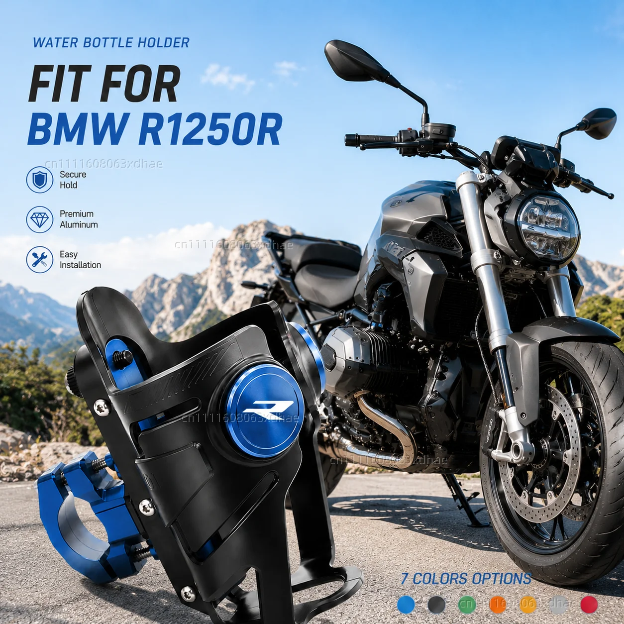 Motorcycle Water Bottle Holder For BMW R1250R R1200R R1150R R1100R Coffee Beverage Tea Cup Support Modification Accessories