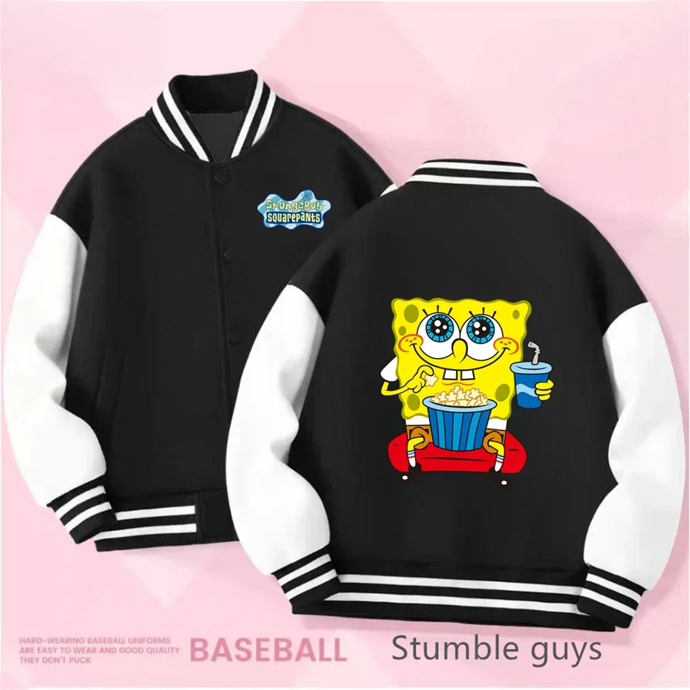 Spongebobs Baseball Uniform Kids Clothes Boys Sweatshirt Hooded Kawaii Stitch Sonic Pokemoned Long Sleeve Jacket Girls Hoodie
Spongebobs Baseball Uniform Kids Clothes Boys Sweatshirt Hooded Kawaii Stitch Sonic Pokemoned Long Sleeve Jacket Girls Hoodie