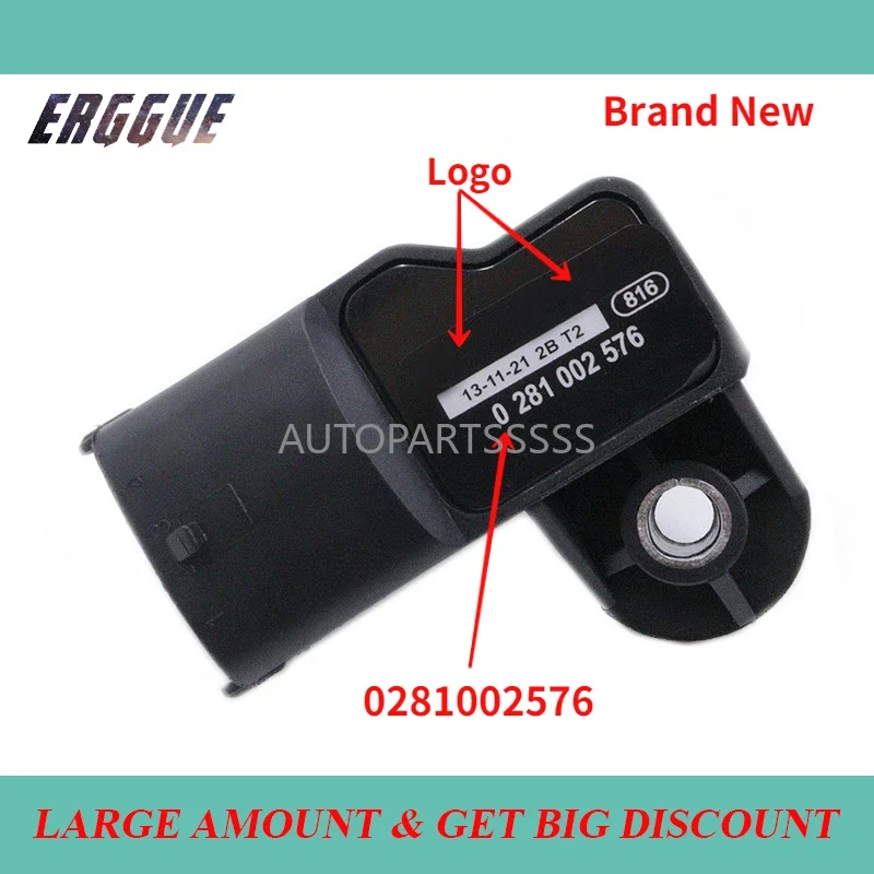 10PCS Brand New 0281002576 0281006102 0281002743 2S0906051 For Volvo FE FH FM For Ford Cargo Intake Manifold Pressure MAP Sensor
10PCS Brand New 0281002576 0281006102 0281002743 2S0906051 For Volvo FE FH FM For Ford Cargo Intake Manifold Pressure MAP Sensor