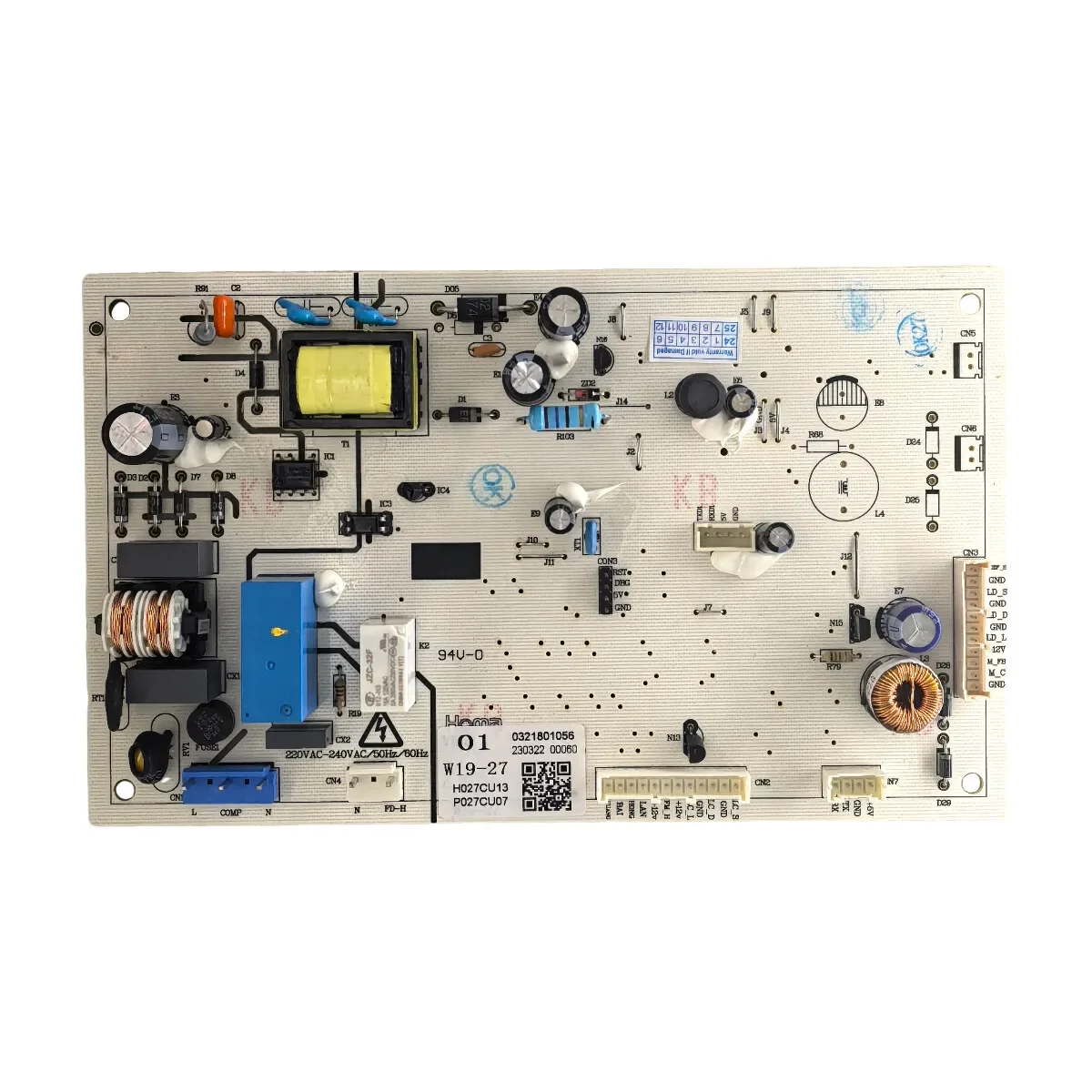 used for refrigerator computer board 0321801056 W19-27 V98538 part
used for refrigerator computer board 0321801056 W19-27 V98538 part