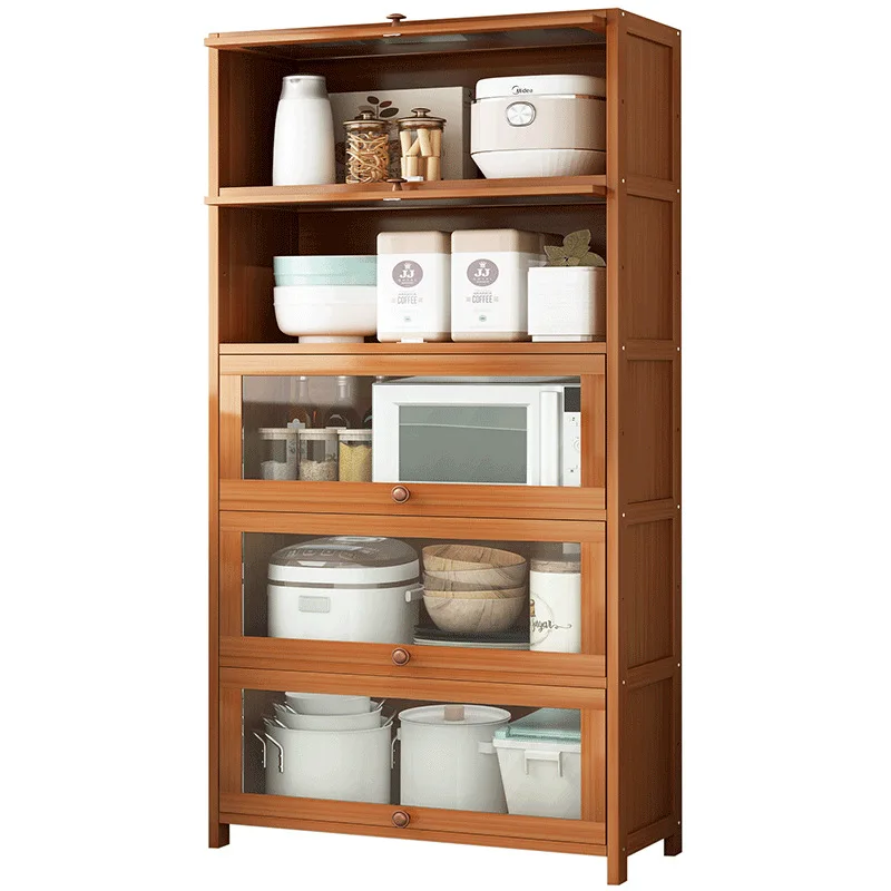 Kitchen Shelves with Doors Household Floor-to-Floor Multifunctional Cabinets Oven Microwave Oven Shelves Storage Cabinets
Kitchen Shelves with Doors Household Floor-to-Floor Multifunctional Cabinets Oven Microwave Oven Shelves Storage Cabinets