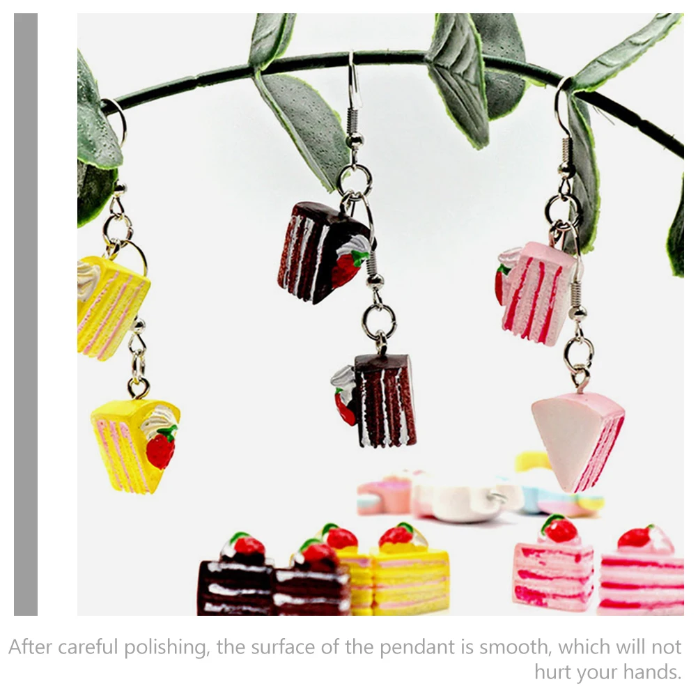 30pcs Cake Pendant Accessories Yellow Pink Brown Necklace Earrings Keychain charms Diy Jewelry Making Craft Supplies Lightweight
30pcs Cake Pendant Accessories Yellow Pink Brown Necklace Earrings Keychain charms Diy Jewelry Making Craft Supplies Lightweight