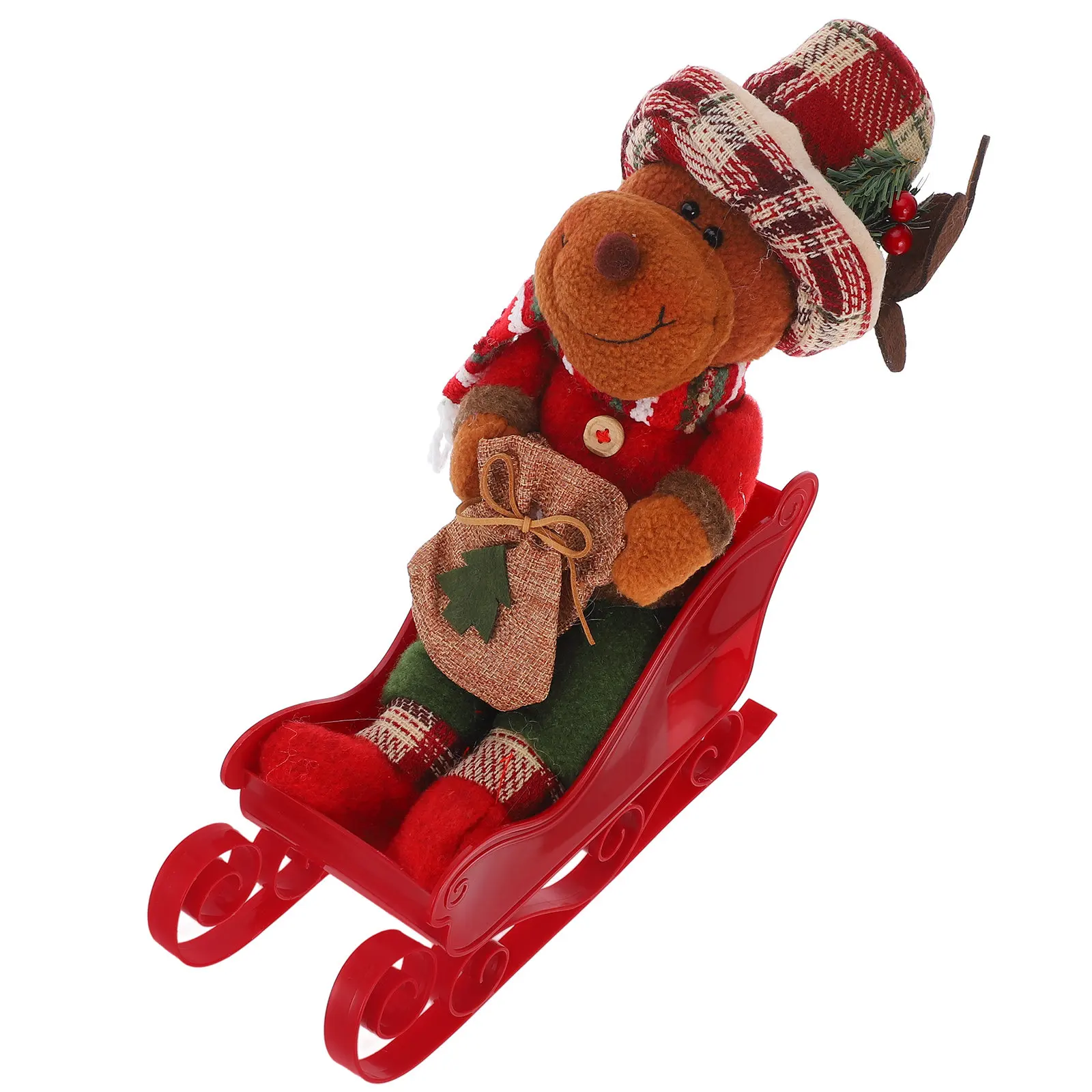 Christmas Sleigh Ornament Rustic Holiday Decor Miniature Sled Decoration for Mantel Table Tree Window Shelf Home Mall Party
Christmas Sleigh Ornament Rustic Holiday Decor Miniature Sled Decoration for Mantel Table Tree Window Shelf Home Mall Party