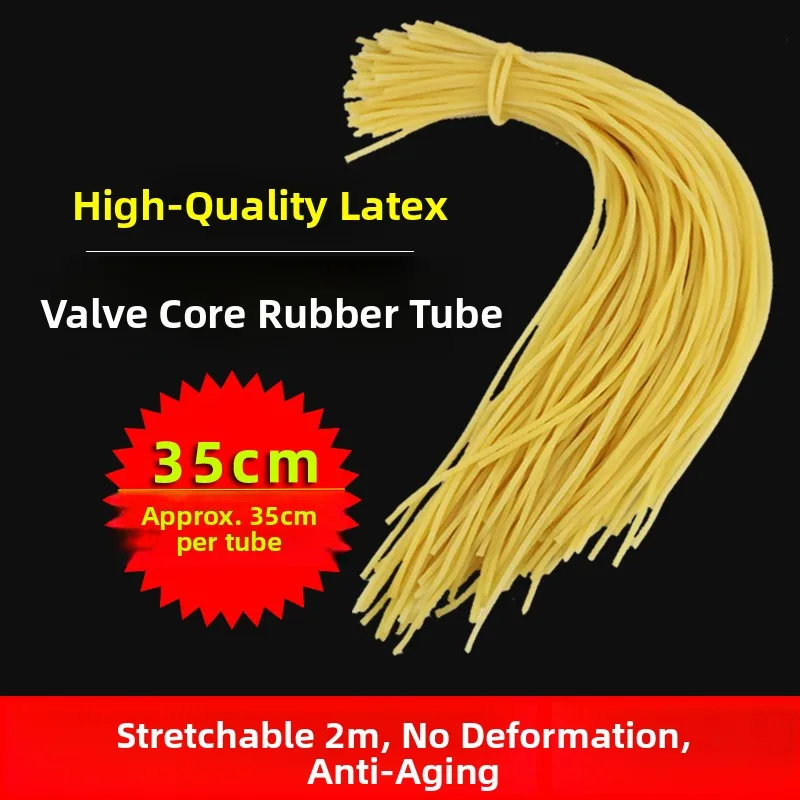 High Elasticity Latex Tube Old Style Bicycle Tire Valve Stem Rubber Hose Chicken Intestine Elastic Band for Home Organization
High Elasticity Latex Tube Old Style Bicycle Tire Valve Stem Rubber Hose Chicken Intestine Elastic Band for Home Organization