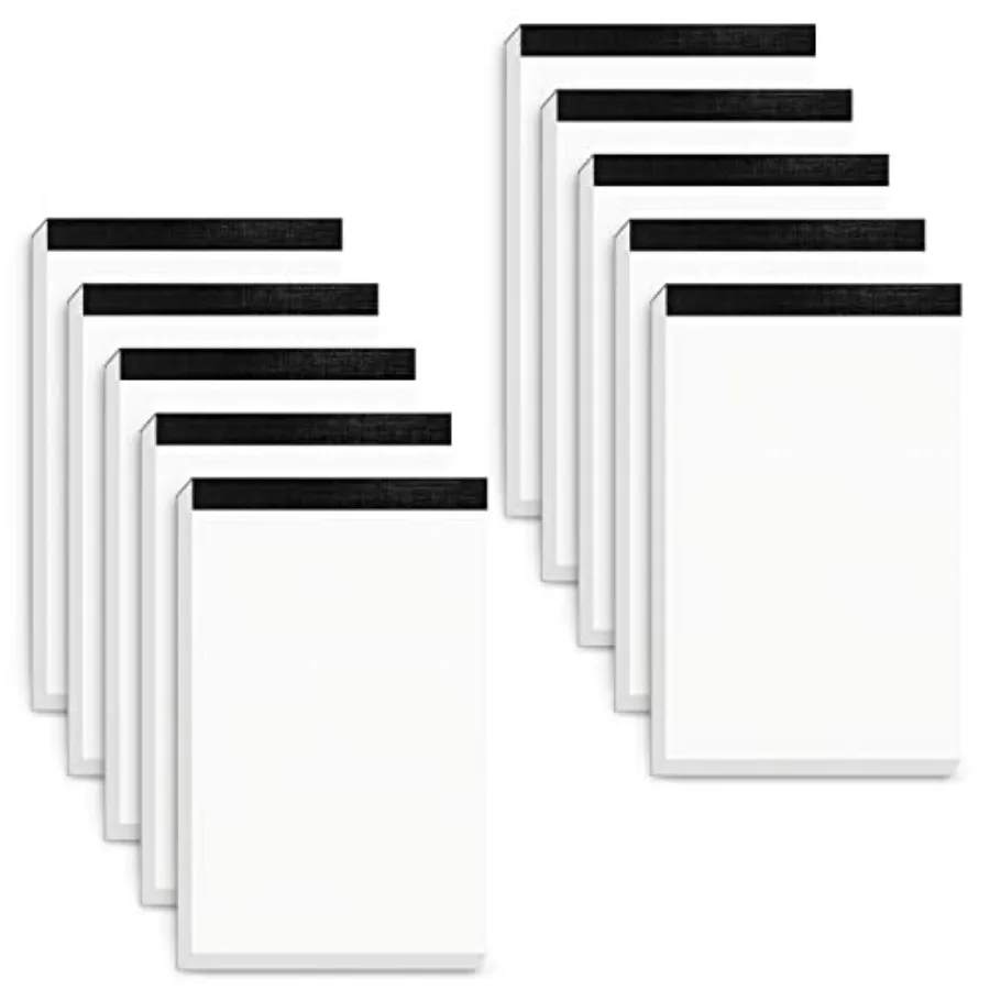 10 Pack Small Notepads Refills Grocery for List White Memo Pads In Writing Notepad of Work Server Writing Note Pads with 0 Shee
10 Pack Small Notepads Refills Grocery for List White Memo Pads In Writing Notepad of Work Server Writing Note Pads with 0 Shee