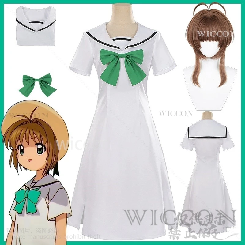 Аниме KINOMOTO SAKURA косплей японское длинное школьное платье JK милая униформа моряка Kawaii Girls Jirai Kei парики Сакура по индивидуальному заказу
Аниме KINOMOTO SAKURA косплей японское длинное школьное платье JK милая униформа моряка Kawaii Girls Jirai Kei парики Сакура по индивидуальному заказу