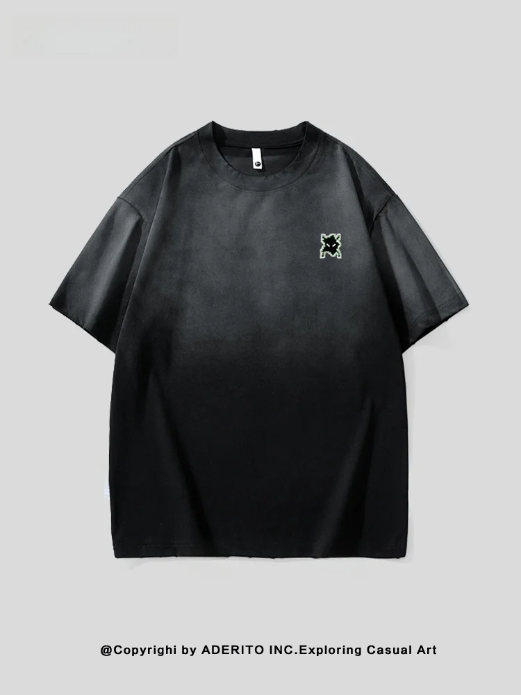 Handmade Limited Edition NANA Monster Embroidery Gradient Vintage Short Sleeve T-Shirt Men Loose round Neck Cotton Casual Wear
Handmade Limited Edition NANA Monster Embroidery Gradient Vintage Short Sleeve T-Shirt Men Loose round Neck Cotton Casual Wear