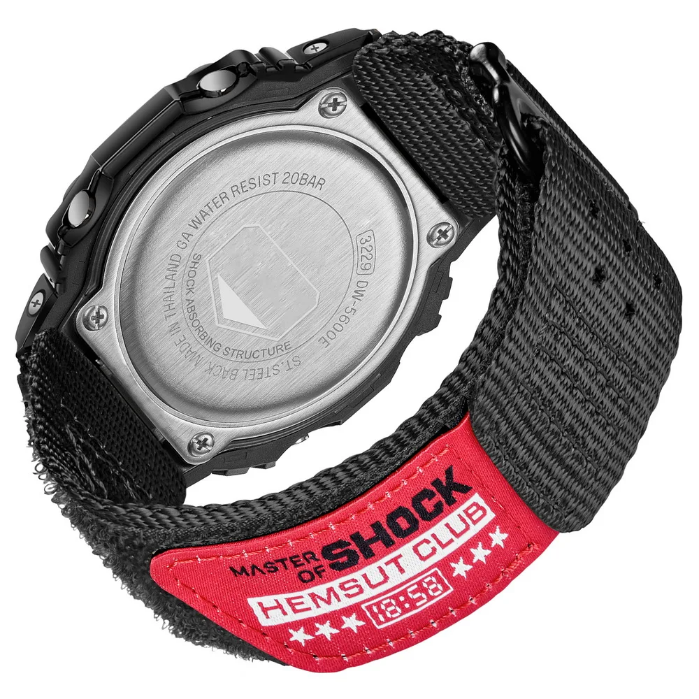 Hemsut Watch Band For Casio Gshock Nylon 16 18MM Comfortable And Breathable Fashion Straps Compatible DW5600 GA110 W218 GA2100
Hemsut Watch Band For Casio Gshock Nylon 16 18MM Comfortable And Breathable Fashion Straps Compatible DW5600 GA110 W218 GA2100