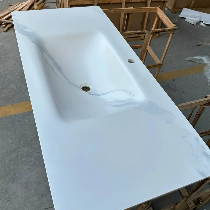 Hot curved single basin bathroom rock slab hot curved integrated wash seamless wash washbasin
Hot curved single basin bathroom rock slab hot curved integrated wash seamless wash washbasin