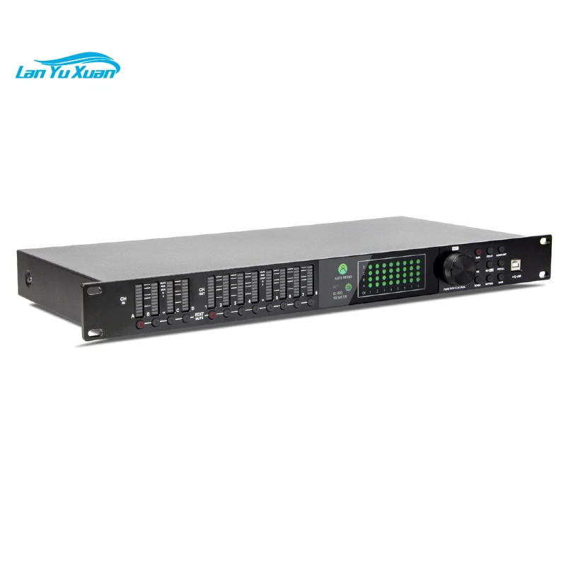 LD448 Dsp Audio Processor 4 In 8 Out FIR Digital Audio Processor AUTO EQ Professional Sound System Audio Sound Equipment
LD448 Dsp Audio Processor 4 In 8 Out FIR Digital Audio Processor AUTO EQ Professional Sound System Audio Sound Equipment