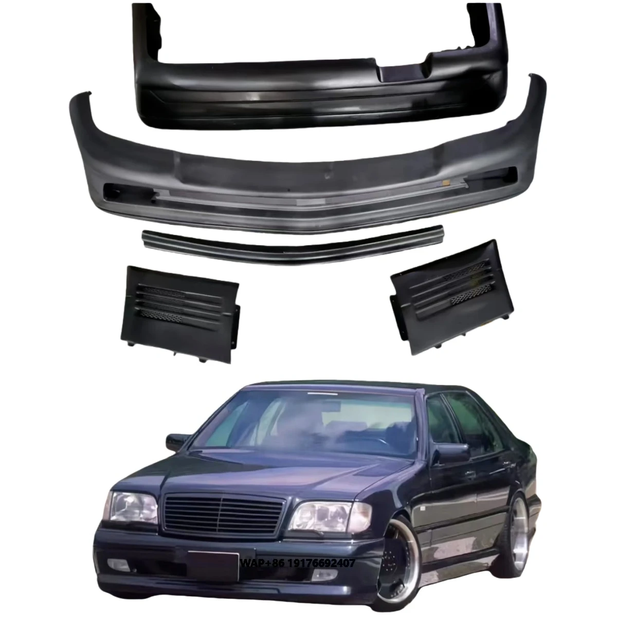 For W140 Upgrade Carbon Fiber Front and Rear Spoiler Side Spoiler,body Kits, Trunk Lid,diffuser,hood
For W140 Upgrade Carbon Fiber Front and Rear Spoiler Side Spoiler,body Kits, Trunk Lid,diffuser,hood
