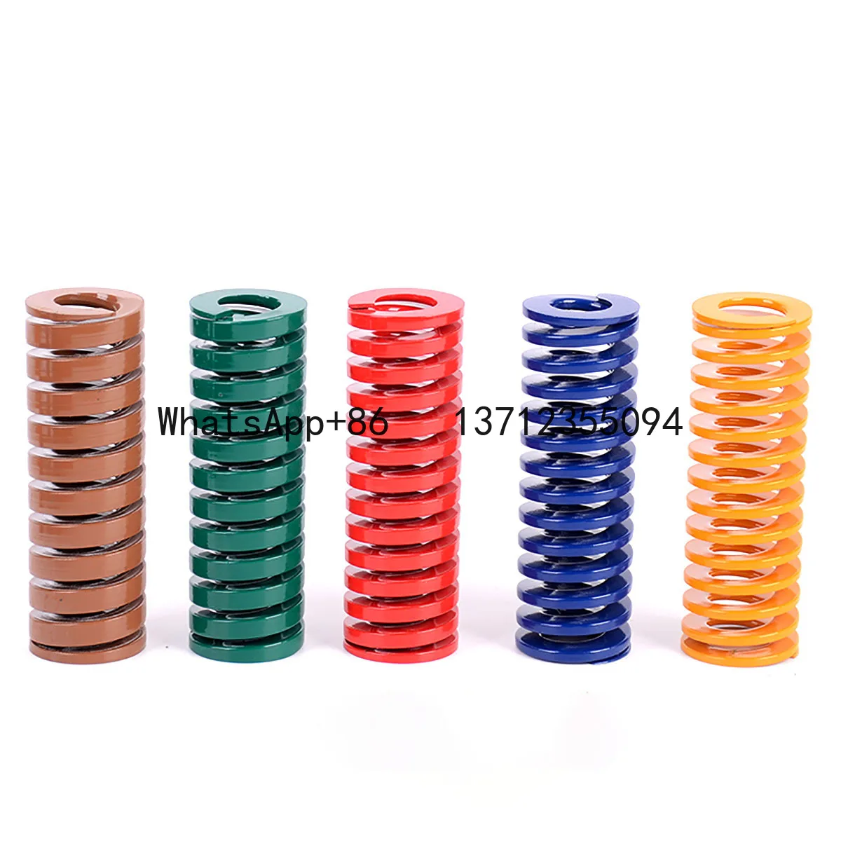 Creamily Spiral Stamping Compression Mould Die Spring Outer Diameter 11mm Inner Diameter 11.1mm Four-Color Hot Sale
Creamily Spiral Stamping Compression Mould Die Spring Outer Diameter 11mm Inner Diameter 11.1mm Four-Color Hot Sale