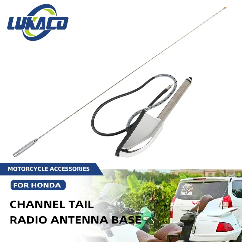 For Honda Goldwing GL1800 GL1500 2001-2017 Motorcycle Antenna Kit Audio Comfort Navi Function
For Honda Goldwing GL1800 GL1500 2001-2017 Motorcycle Antenna Kit Audio Comfort Navi Function