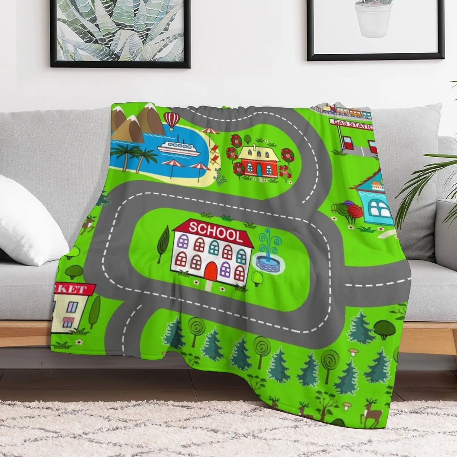Kids Street Road Cars House Throw Blanket bed plaid Hair Decorative Throw Luxury Thicken Blankets
Kids Street Road Cars House Throw Blanket bed plaid Hair Decorative Throw Luxury Thicken Blankets