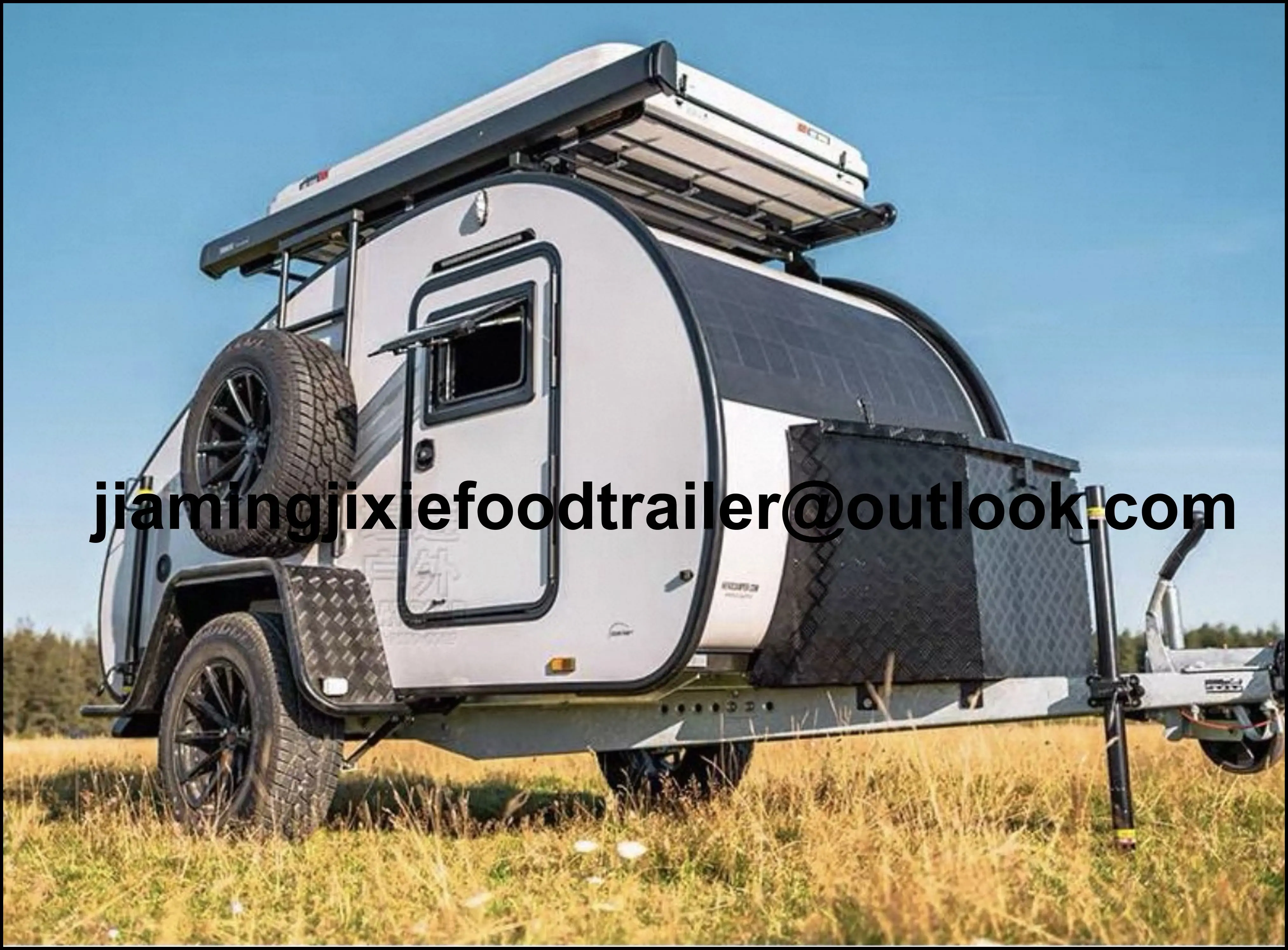 Качественный внедорожный прицеп-дача для кемпинга и путешествий
Качественный внедорожный прицеп-дача для кемпинга и путешествий