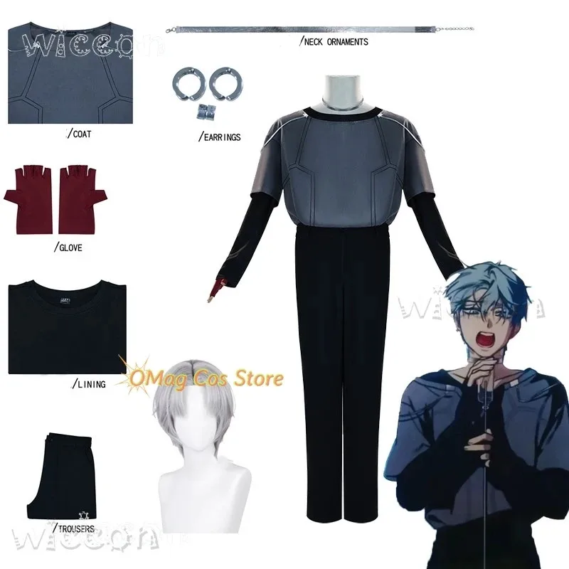 ALIENSTAGE Till Cosplay Outfit Costume Wig Same Style Prop Round 6 Cure Grey Suit Performance Halloween Stage Party Clothes
ALIENSTAGE Till Cosplay Outfit Costume Wig Same Style Prop Round 6 Cure Grey Suit Performance Halloween Stage Party Clothes