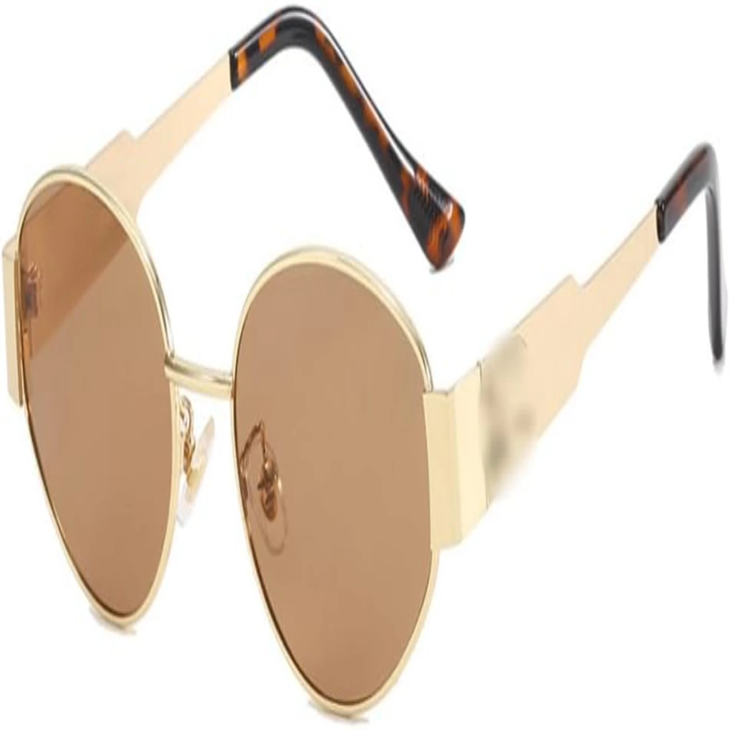 Stylish and elegant Metal Frame Oval Sunglasses for Men and Women - Trendy UV400 Protection Shades with Timeless and Chic Design
Stylish and elegant Metal Frame Oval Sunglasses for Men and Women - Trendy UV400 Protection Shades with Timeless and Chic Design