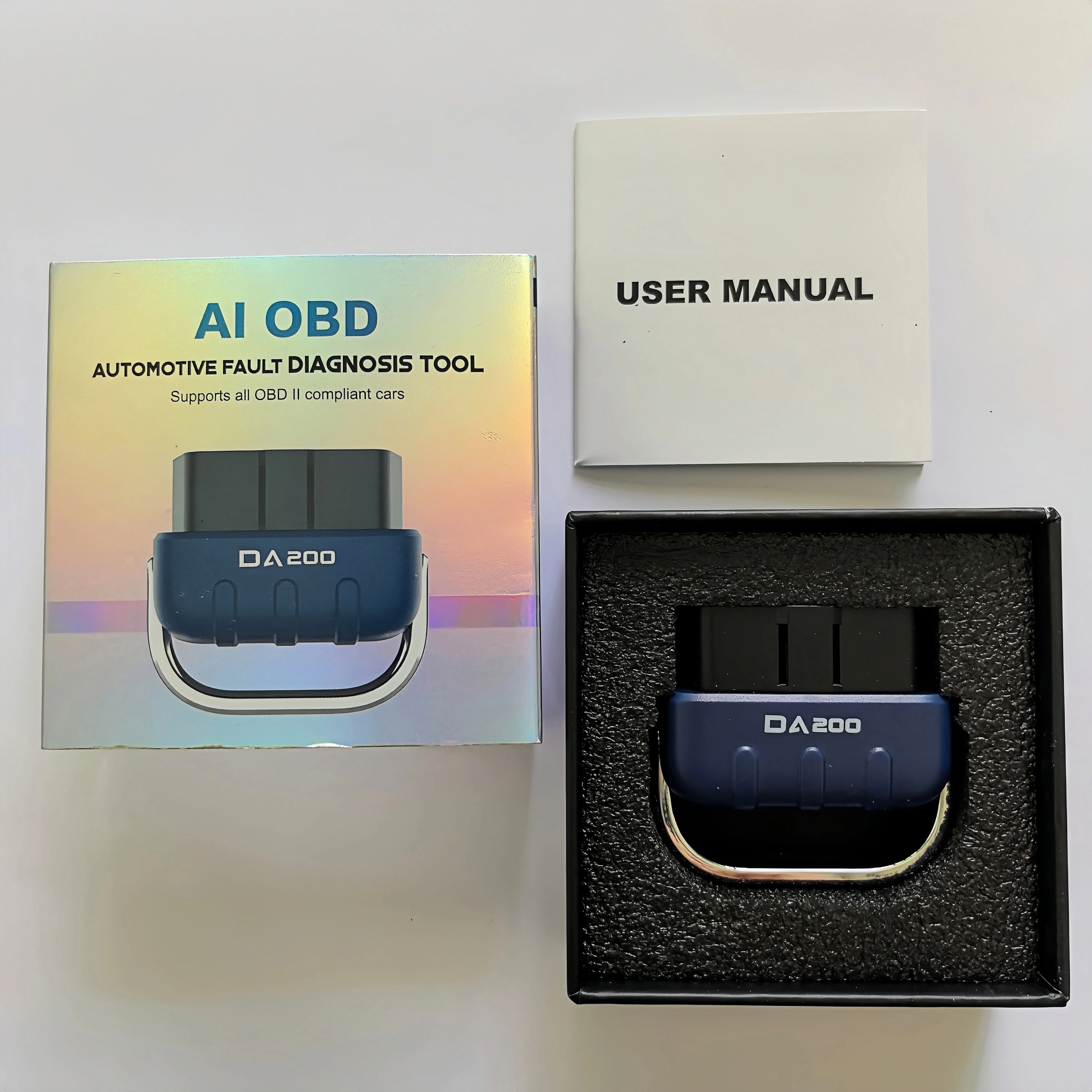 DA200 Elm327 BT5.4 BLE Wireless OBD2 Car Scanner AI Automotive Diagnostic Tool With PIC18F25K80 For Vehicle Health Check Obd2
DA200 Elm327 BT5.4 BLE Wireless OBD2 Car Scanner AI Automotive Diagnostic Tool With PIC18F25K80 For Vehicle Health Check Obd2