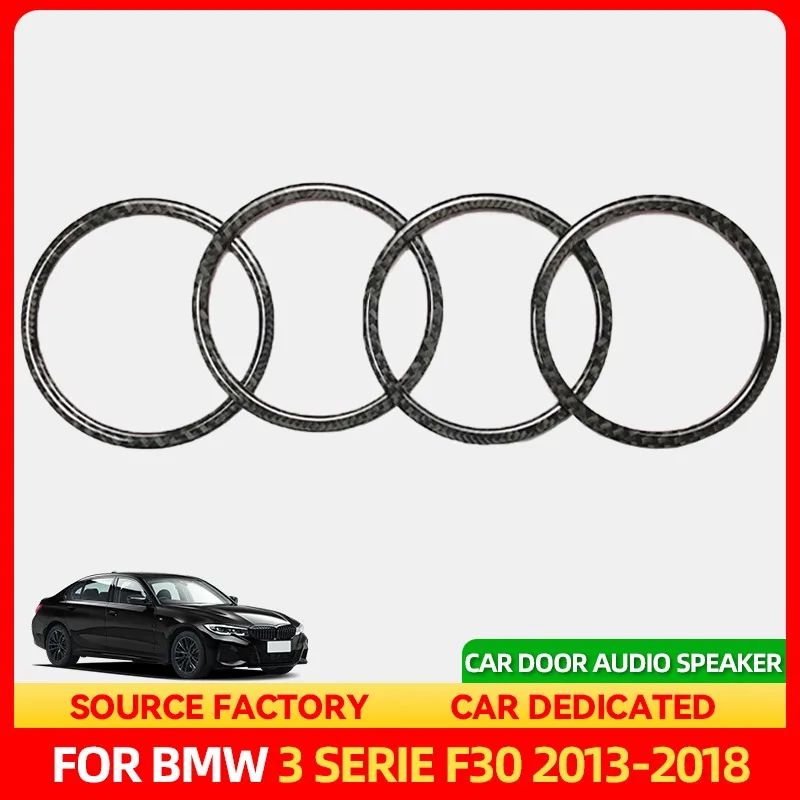 Стайлинговые молдинги, хит продаж, 4 шт., настоящее углеродное волокно, кольцо для динамика двери автомобиля, наклейка, отделка, автодекор, аксессуары для BMW 3 серии F30
Стайлинговые молдинги, хит продаж, 4 шт., настоящее углеродное волокно, кольцо для динамика двери автомобиля, наклейка, отделка, автодекор, аксессуары для BMW 3 серии F30